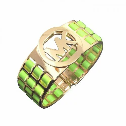 Michael Kors Agate Logo Green Bracelets