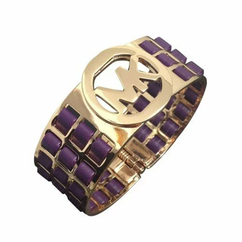 Michael Kors Agate Logo Purple Bracelets