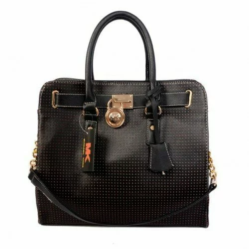 Michael Kors Perforated Large Coffee Totes